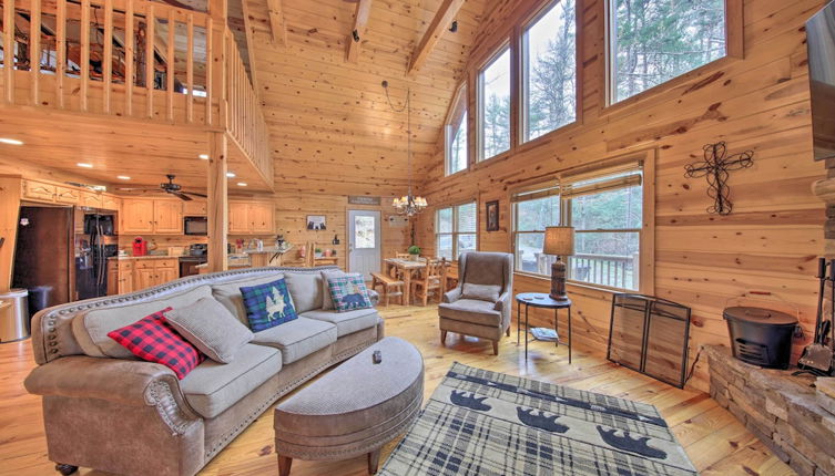 Photo 1 - Cozy Blue Ridge Cabin w/ Sauna & Trail Access