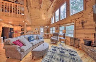 Photo 1 - Cozy Blue Ridge Cabin w/ Sauna & Trail Access