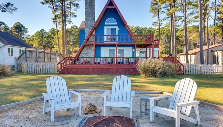 Foto 1 - Beachy Maryland A-frame: Steps to Chesapeake Bay