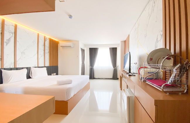 Cozy Living Studio (No Kitchen) At Sentraland Semarang Apartment - Foto 3