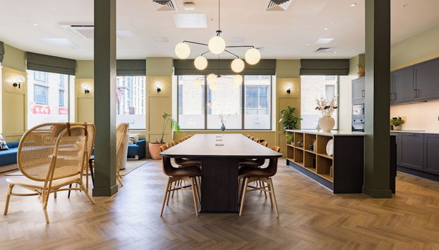Sitzecke in der Lobby