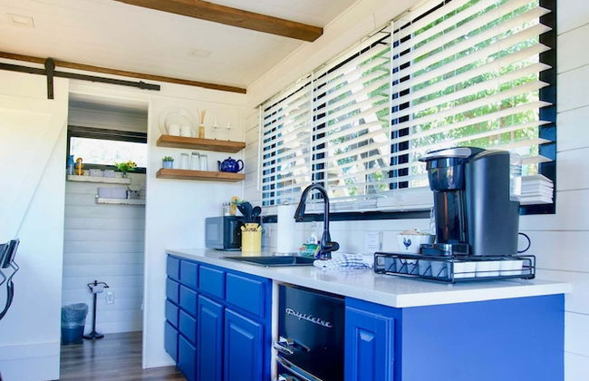 Yellow Blue Elegant Container Tiny House - Foto 41