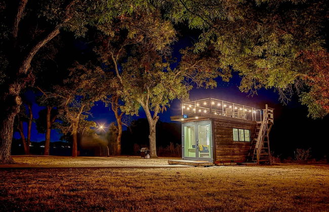 Yellow Blue Elegant Container Tiny House - Foto 29