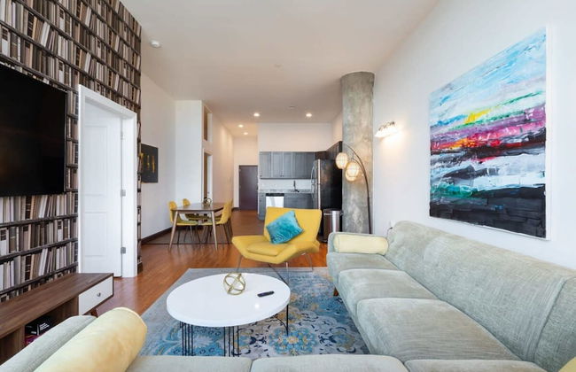 Sosuite 2BR Penthouse w W D Gym On-site Bar - Foto 8