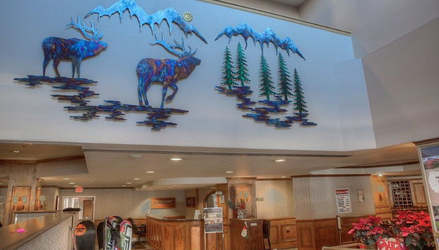 Interior entrance
