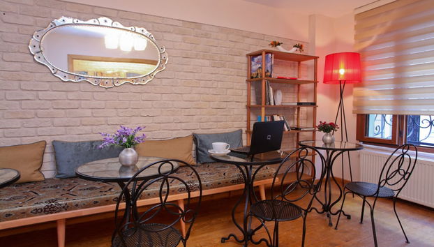 Sitzecke in der Lobby