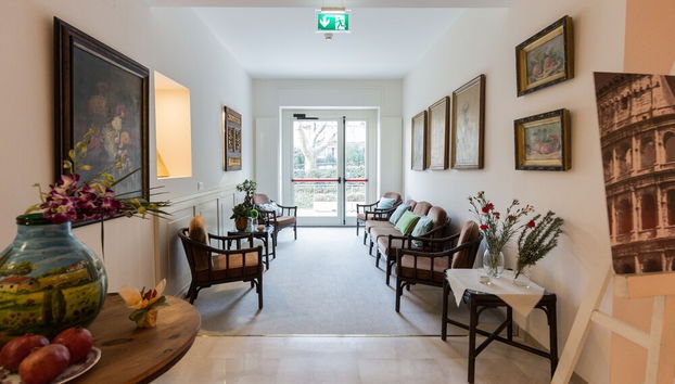 Sitzecke in der Lobby