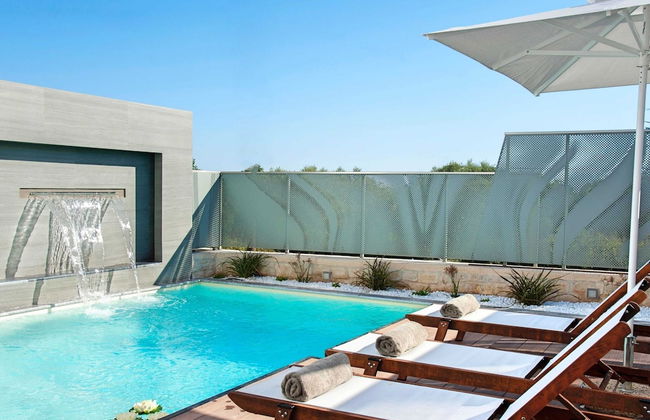 2 New Villas Next Each Other, Pool, Rent Separately or Together at Kournas Lake - Foto 15