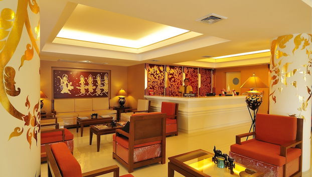 Sitzecke in der Lobby