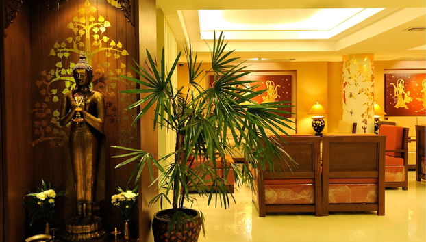 Sitzecke in der Lobby