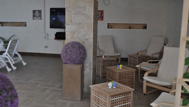Sitzecke in der Lobby