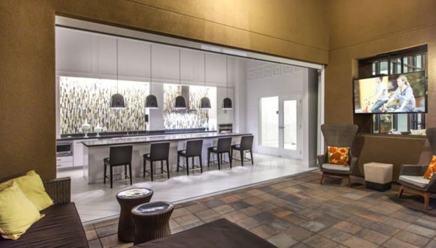 Sala de estar do lobby