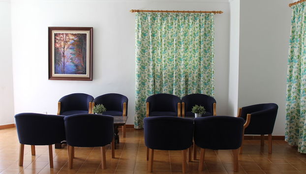 Sala de estar do lobby
