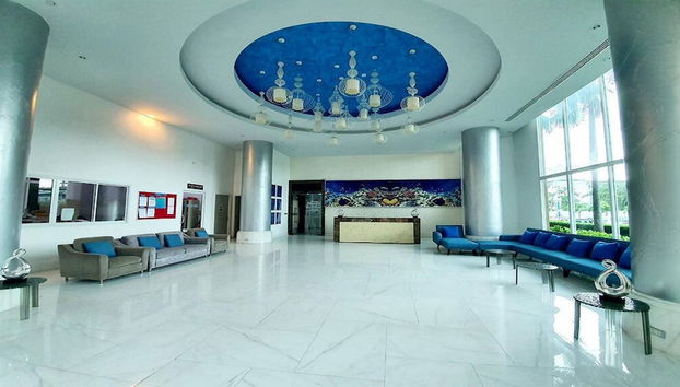 Sala de estar do lobby