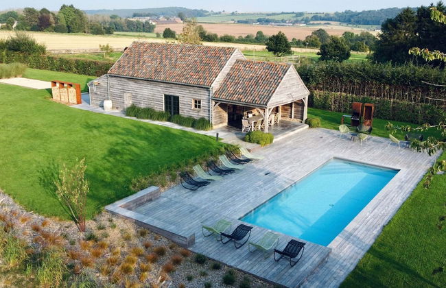Charming Cottage in a Castle-farm in Ohey With Swimming Pond - Foto 1