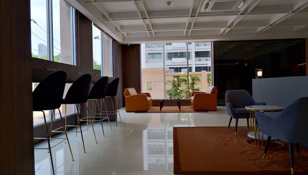 Sitzecke in der Lobby
