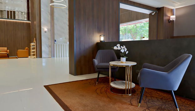 Sitzecke in der Lobby