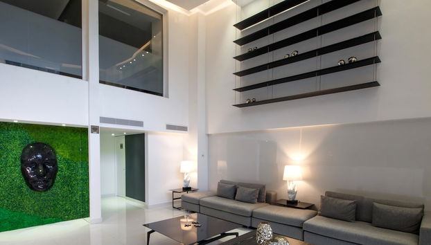Sala de estar do lobby