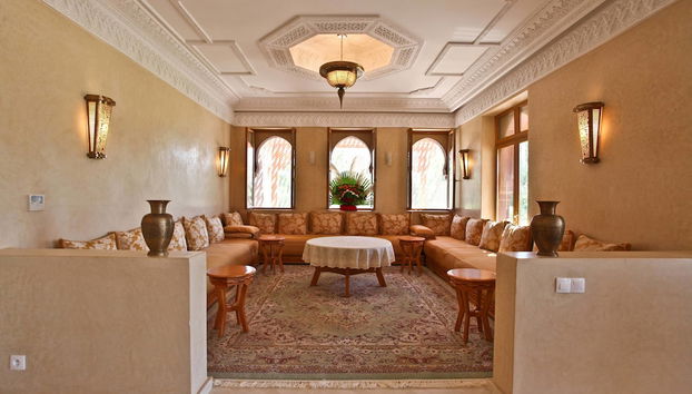 Sala de estar do lobby