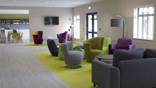 Sala de estar do lobby