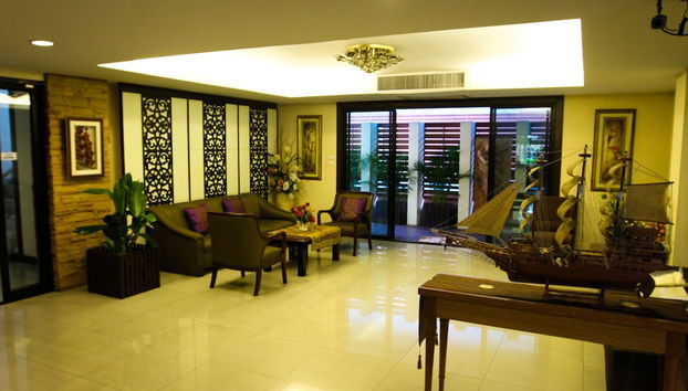 Sitzecke in der Lobby