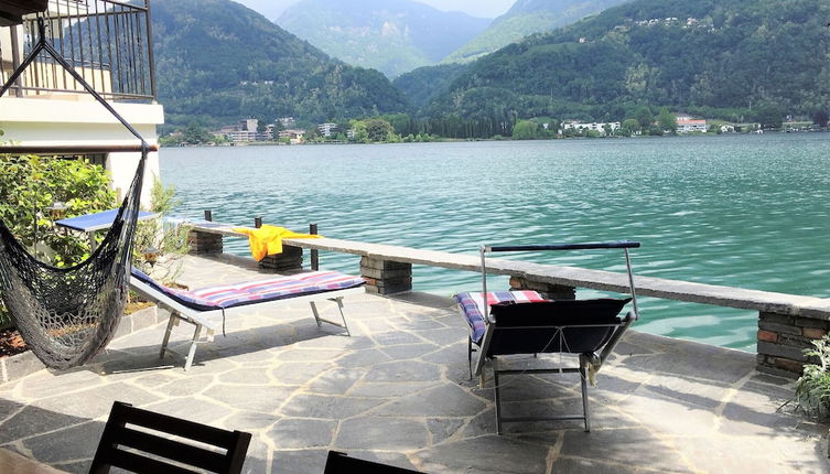 Foto 1 - Direct on Lugano Lake: Take a Swim From Your Villa