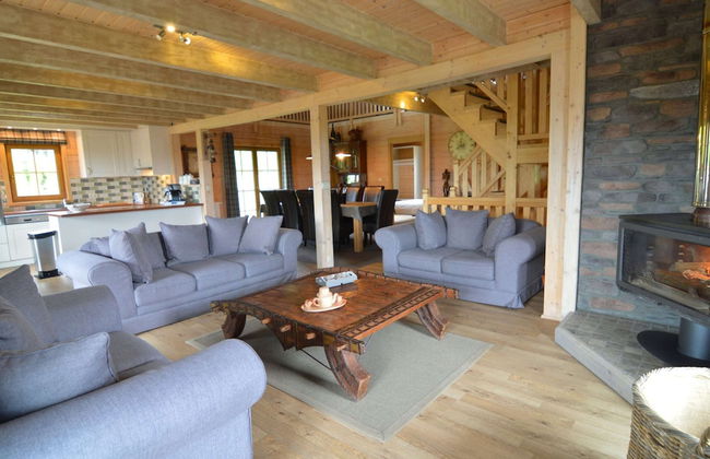 Sumptuous Chalet in Septon with Sauna & Hot Tub - Foto 14