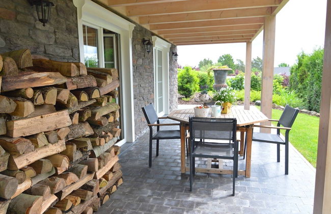 Sumptuous Chalet in Septon with Sauna & Hot Tub - Foto 26