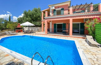 Photo 2 - Villa Youla Large Private Pool Walk to Beach Sea Views A C Wifi Car Not Required - 1025