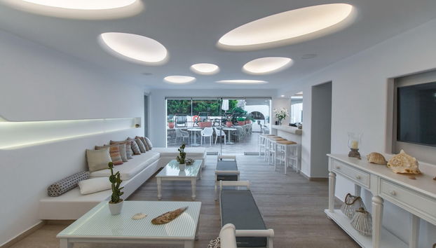 Sala de estar do lobby