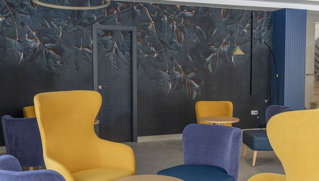 Sala de estar do lobby