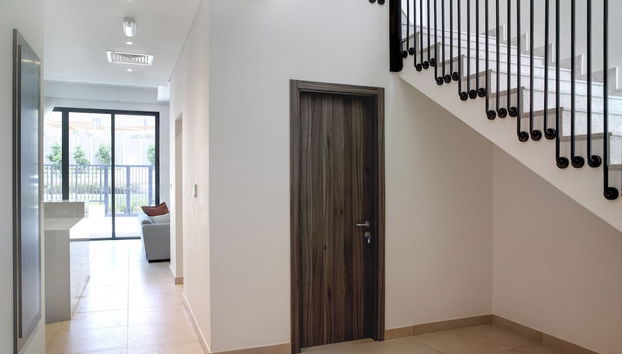 Interior entrance