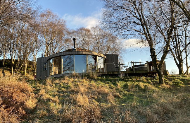 Luxury and Peaceful 1-bed Roundhouse With Hot Tub - Foto 30