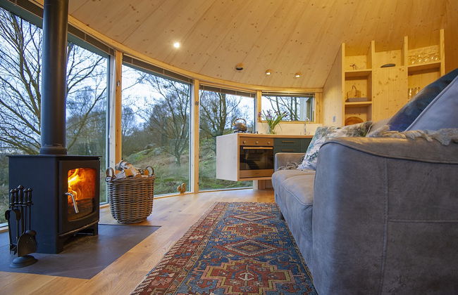 Luxury and Peaceful 1-bed Roundhouse With Hot Tub - Foto 12