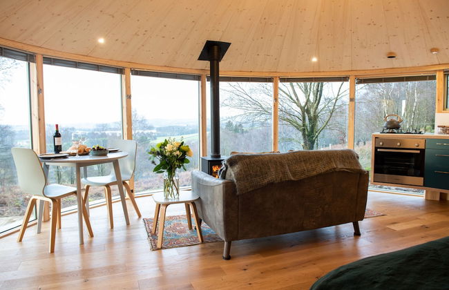 Luxury and Peaceful 1-bed Roundhouse With Hot Tub - Foto 10