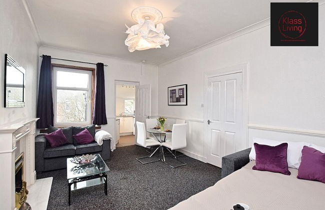 One Bedroom Apartment by Klass Living Serviced Accommodation Coatbridge - Whifflet Park Apartment With Wifi and Parking - Foto 10