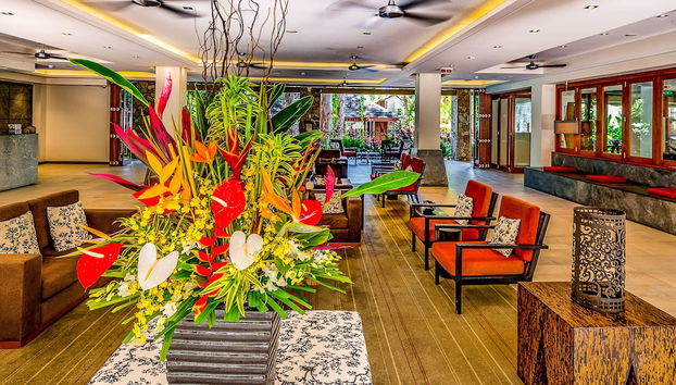 Sala de estar do lobby