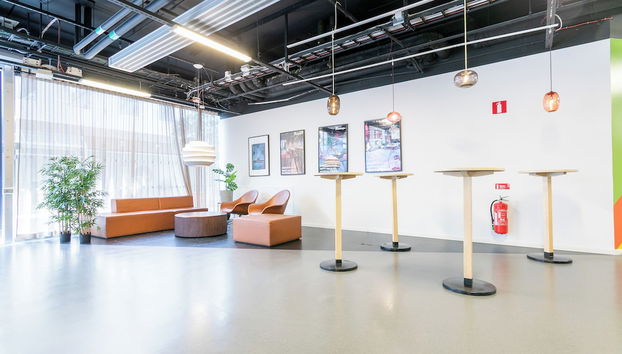 Sala de estar do lobby