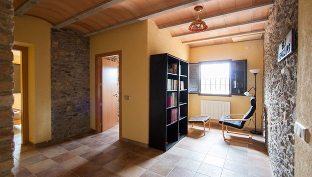 Coin salon dans le hall