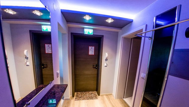 Interior entrance