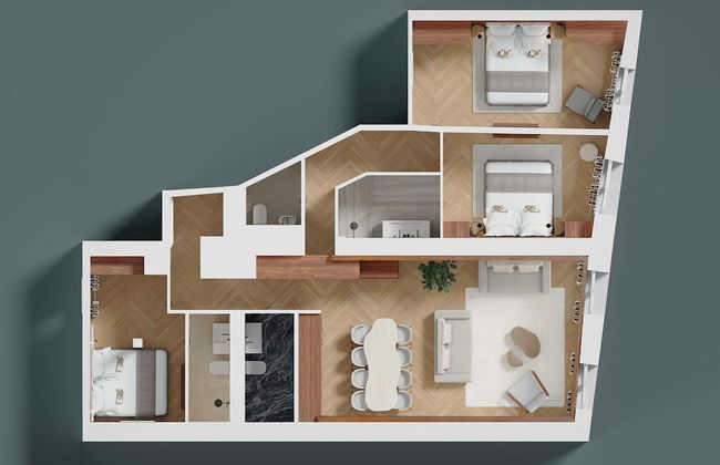Luxurious Apartment - 3br/10p - Quartier Latin - Photo 27