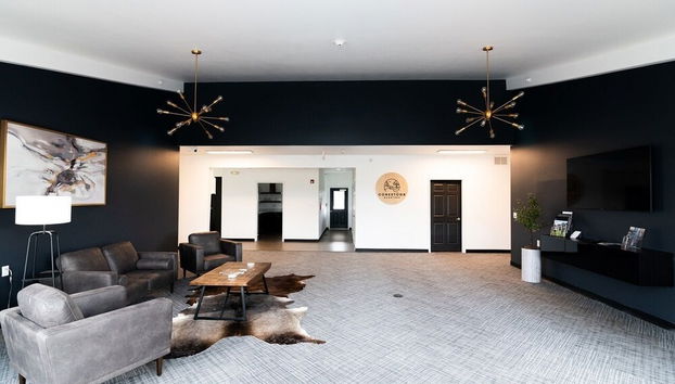Sitzecke in der Lobby