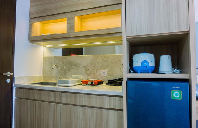 Minimalist And Warm Studio At Transpark Bintaro Apartment - Foto 10