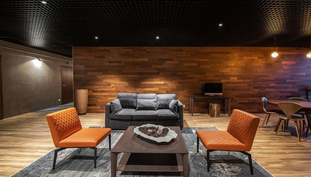 Sala de estar do lobby