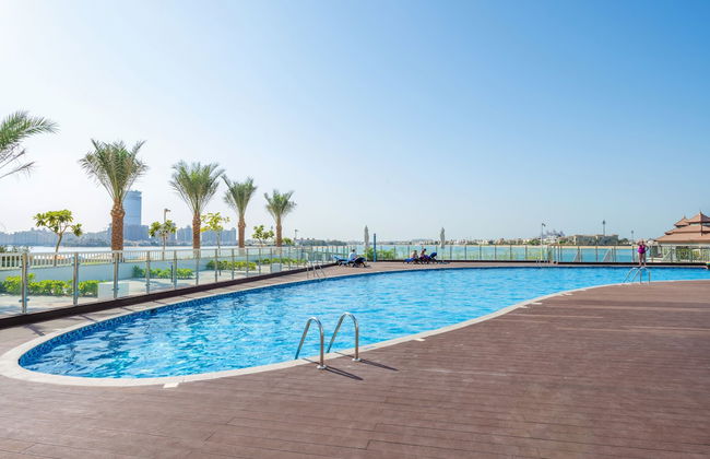 Ultra Luxury Palm - Mina Azizi Beachfront - Private Beach and Pool - Foto 63