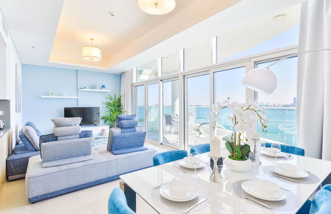 Ultra Luxury Palm - Mina Azizi Beachfront - Private Beach and Pool - Foto 1