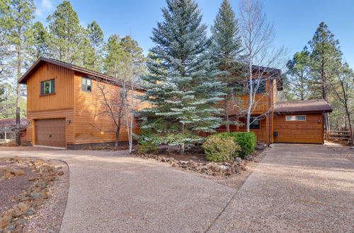 Photo 27 - Pinetop Cabin: Hot Tub, Deck, Grill, & Game Room