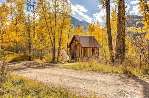 Photo 2 - Colorful Cabin w/ Teepee, Fire Pits & Mtn Views