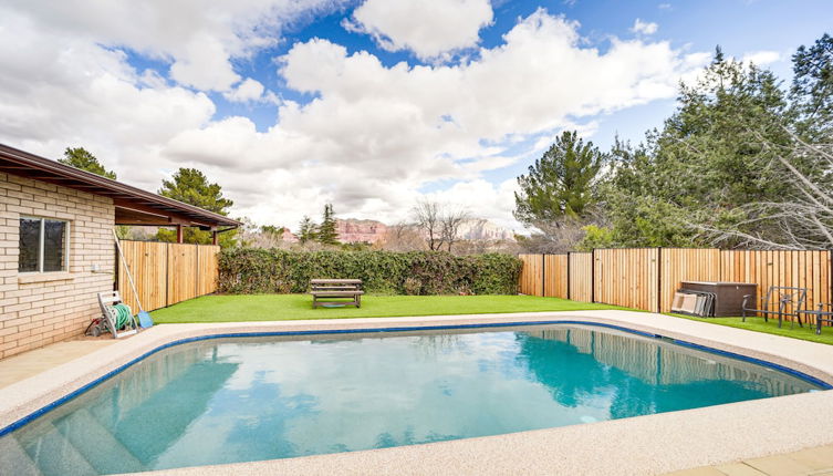 Photo 1 - Sedona Home on 1 Acre w/ Pool+red Rock Views