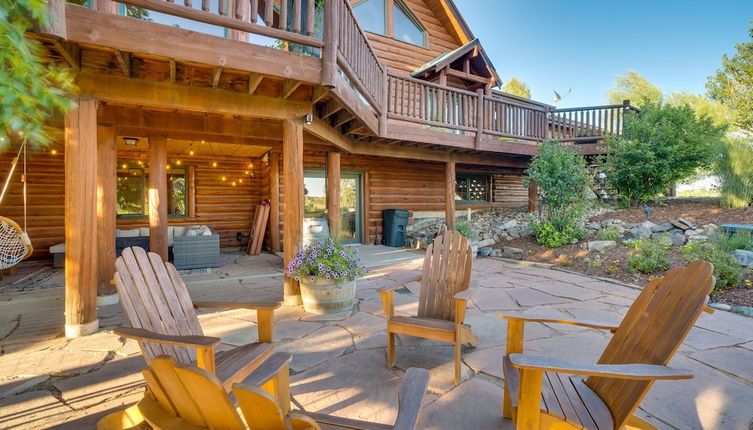 Photo 1 - Log Cabin Home in Parker w/ Pool + Mountain Views